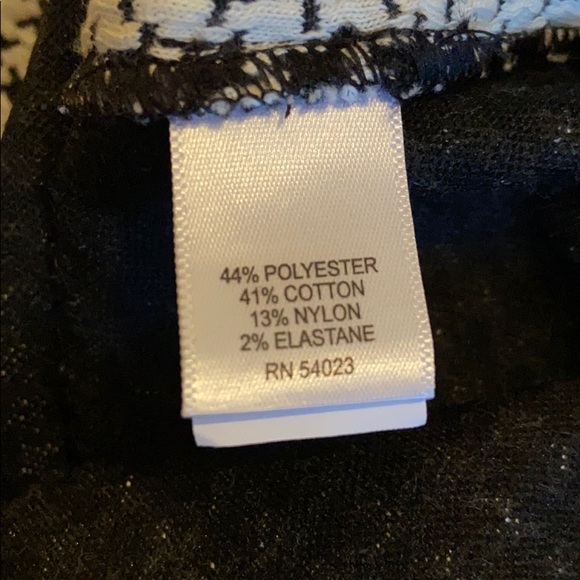 Banana Republic Houndstooth Skirt Sz 8 - Picture 5 of 7